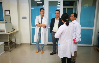 Đoàn công tác Bệnh viện Sản Nhi Đà Nẵng đên thăm quan và làm việc tại Bệnh viện Sản Nhi Quảng Ngãi